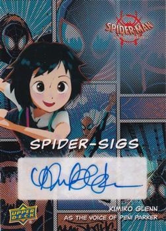 2022 Upper Deck Spider-Man: Into the Spider-Verse #SSA-KG Spider Sigs Action