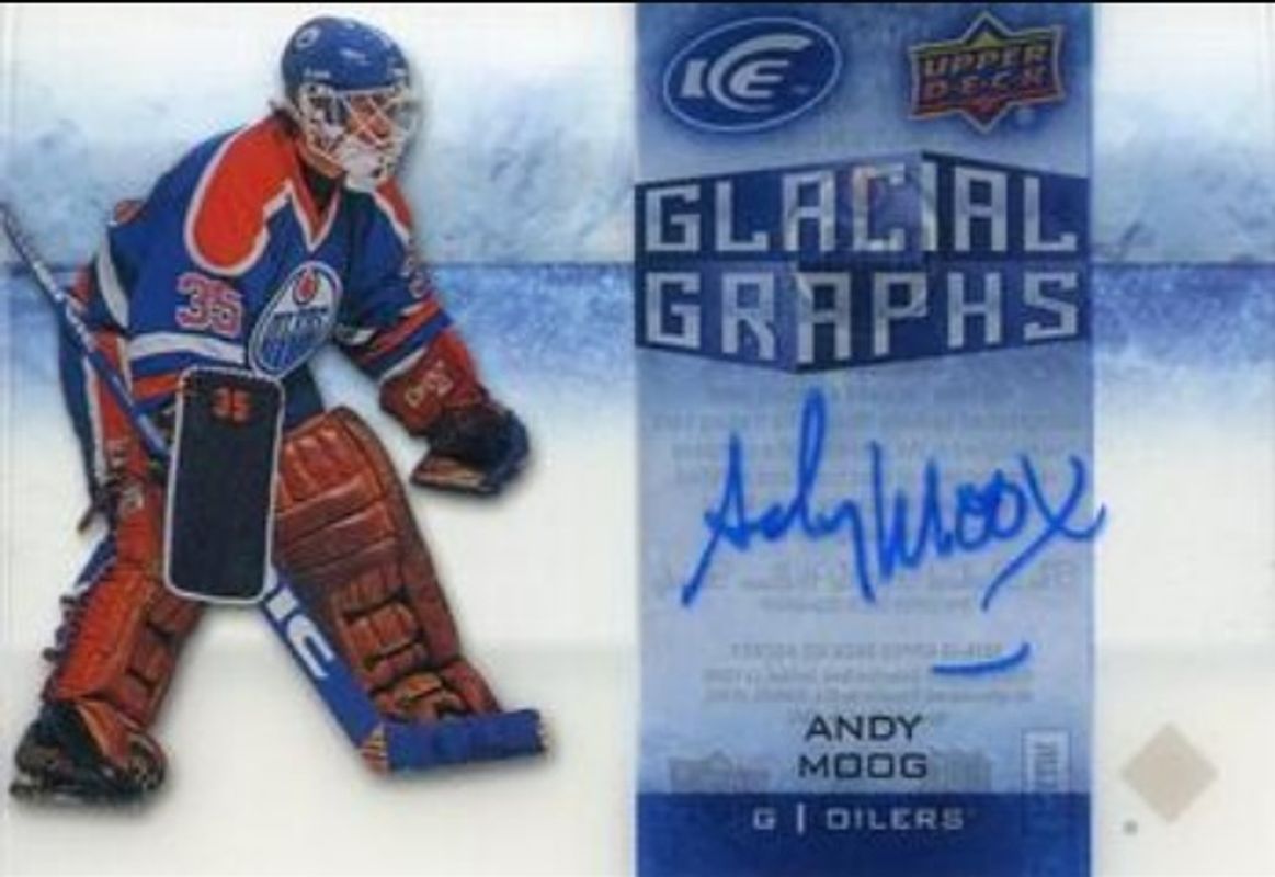 2015 Upper Deck Ice #GG-AM Glacial Graphs Autographs