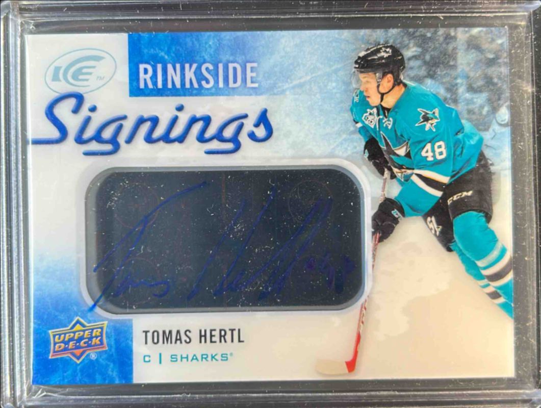 2015 Upper Deck Ice #RS-TH Rinkside Signings