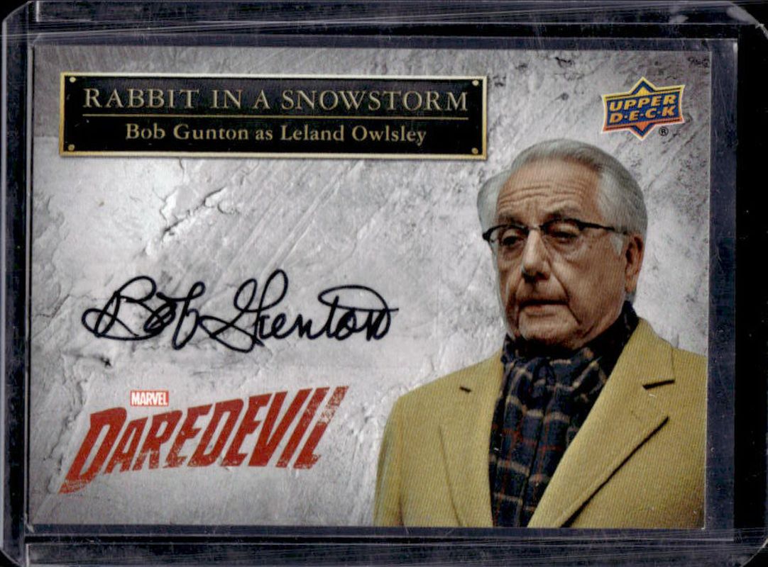 2018 Upper Deck Daredevil Season 1 & 2 #SS-LO Rabbit in a Snowstorm Autographs