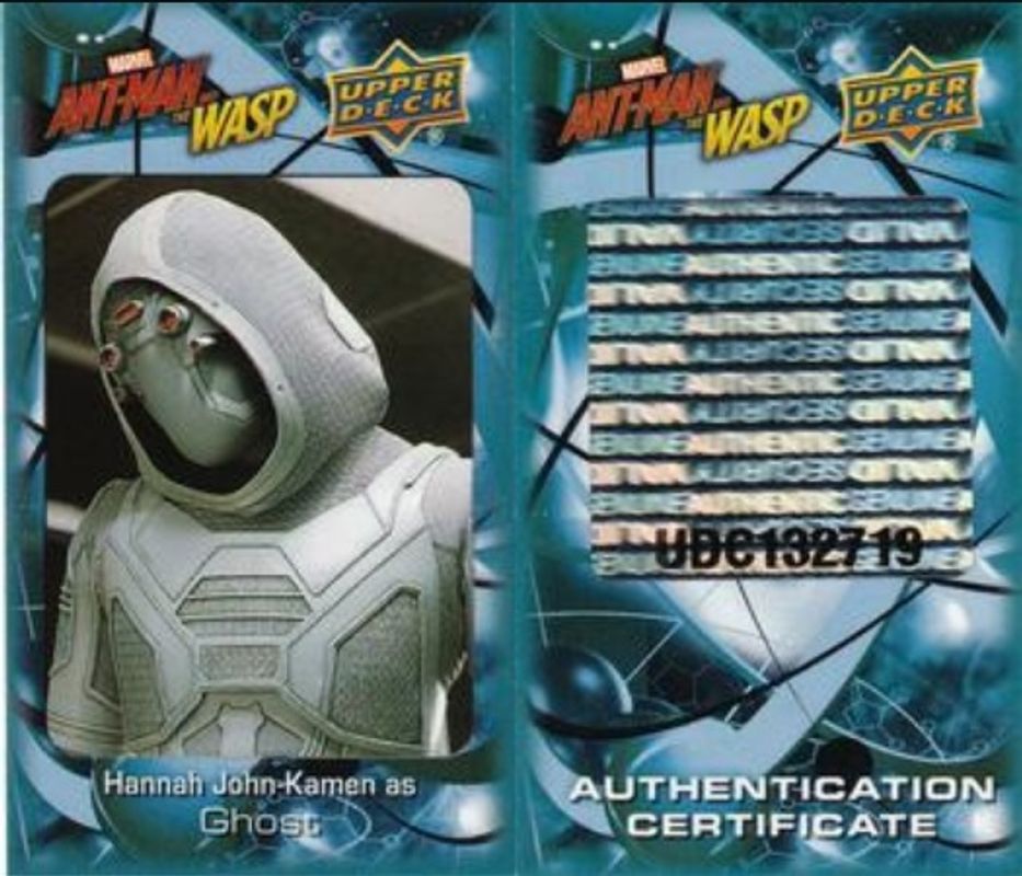 2018 Upper Deck Ant-Man and the Wasp #MG-HK Mini Giants Autographs
