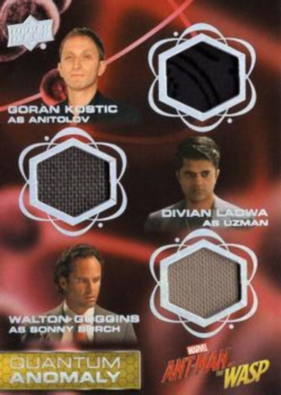 2018 Upper Deck Ant-Man and the Wasp #QMT5 Quantum Anomaly Triple Relics