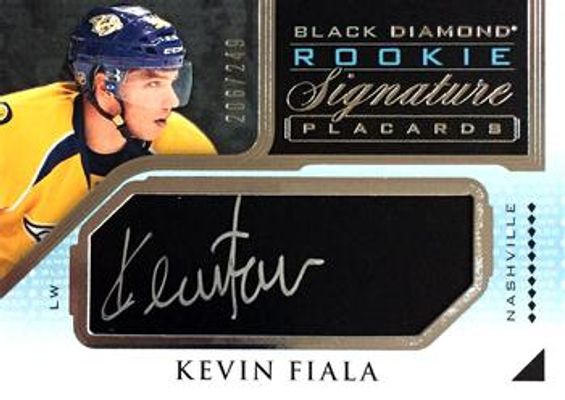 2015 Upper Deck Black Diamond #RSP-KF Rookie Signatures Placards /149