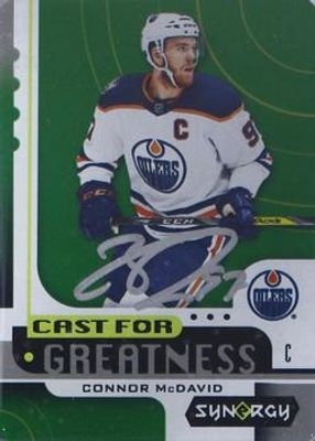 2019 Upper Deck Synergy #CG-10 Cast for Greatness Autographs Green Achievements