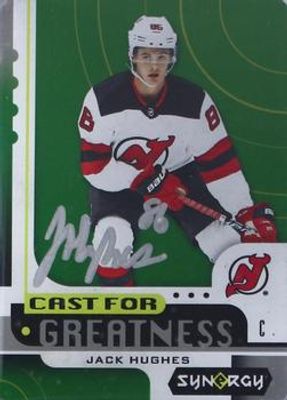 2019 Upper Deck Synergy #CG-36 Cast for Greatness Autographs Green Achievements
