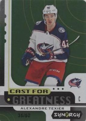 2019 Upper Deck Synergy #CG-6 Cast For Greatness Green Achievements /50