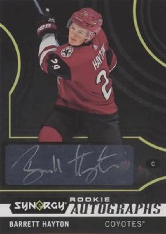 2019 Upper Deck Synergy #A-BH Rookie Autographs Black Achievements