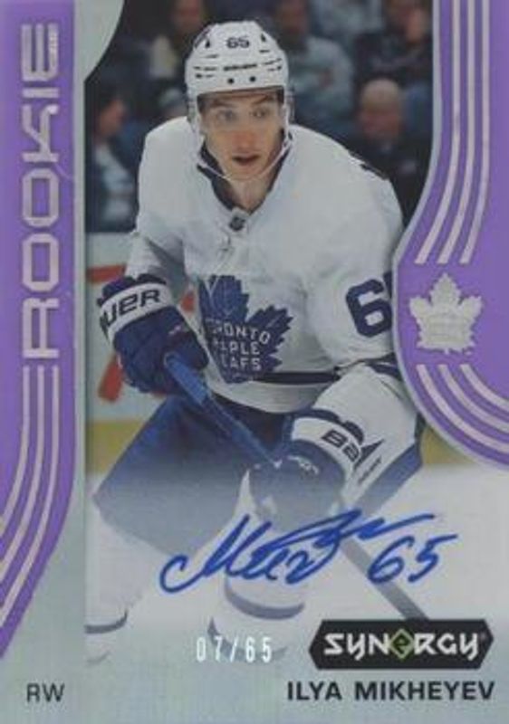 2019 Upper Deck Synergy #87 Purple /7