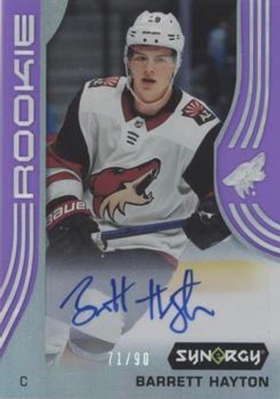 2019 Upper Deck Synergy #86 Purple /7
