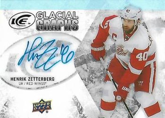 2016 Upper Deck Ice #GG-HZ Glacial Graphs