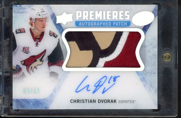 2016 Upper Deck Ice #IP-CD Ice Premieres Autographed Patches /10