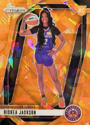 2024 Prizm WNBA #144 Rookie Variation - Orange Ice