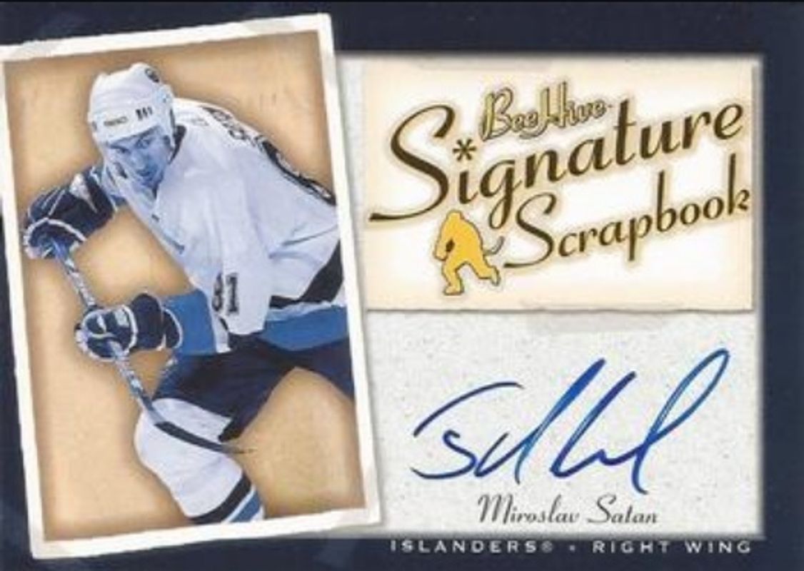 2005 Upper Deck Beehive #SS-MI Signatures Scrapbook