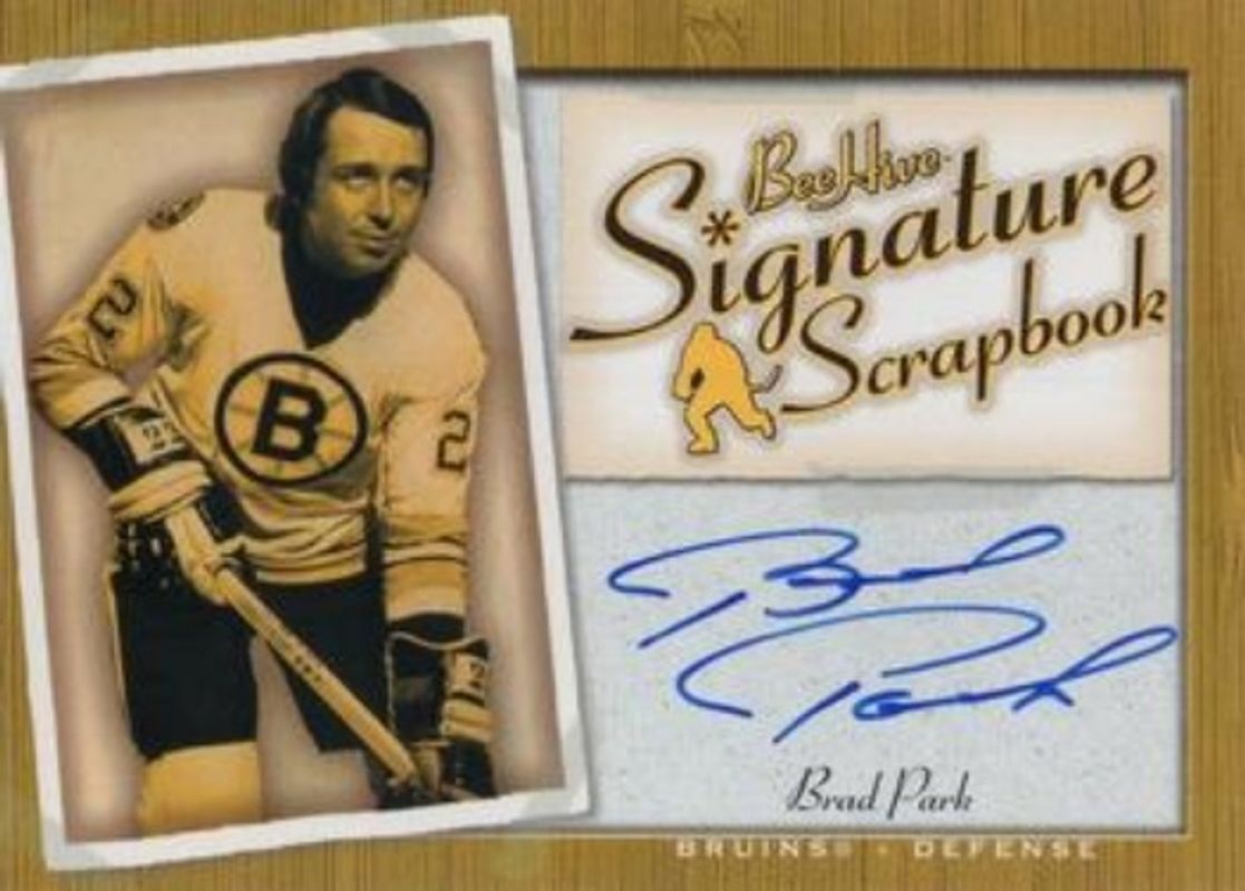 2005 Upper Deck Beehive #SS-BP Signatures Scrapbook