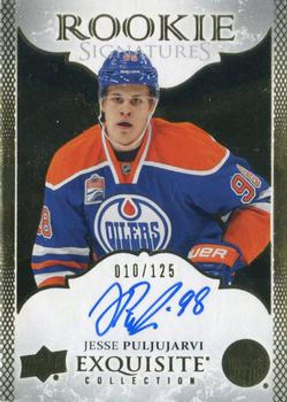 2016 Upper Deck Ice #ERS-JP 2016 Upper Deck Exquisite Collection Rookie Signatures /49