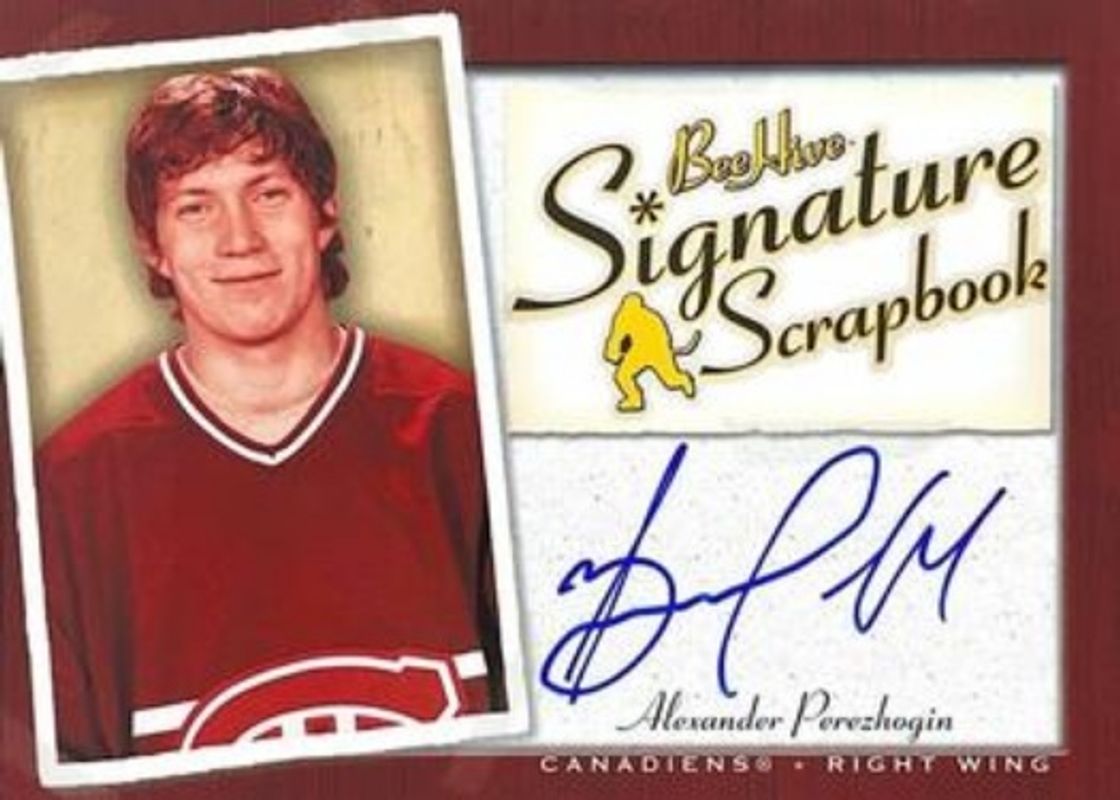 2005 Upper Deck Beehive #SS-AP Signatures Scrapbook