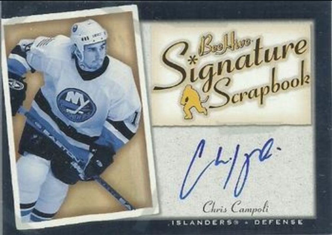 2005 Upper Deck Beehive #SS-CC Signatures Scrapbook