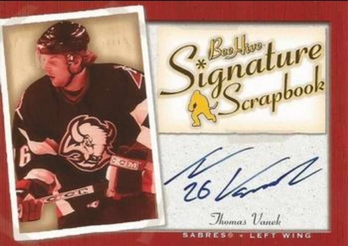 2005 Upper Deck Beehive #SS-TV Signatures Scrapbook