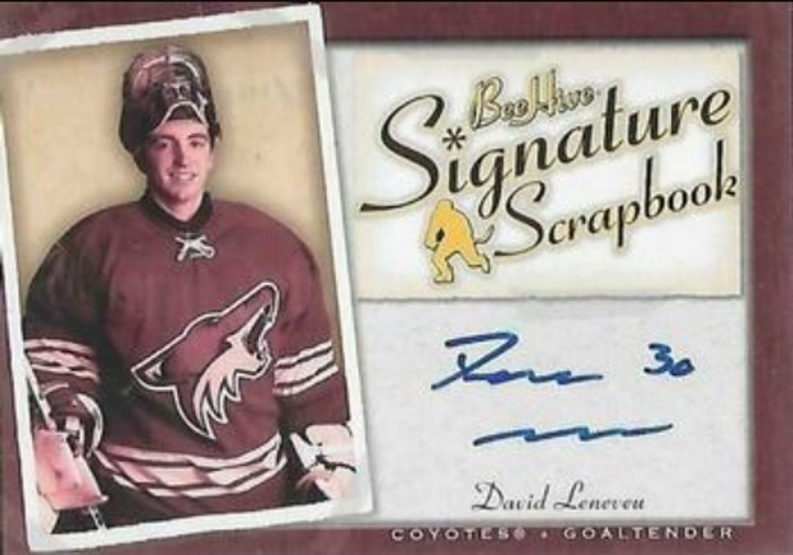 2005 Upper Deck Beehive #SS-DL Signatures Scrapbook