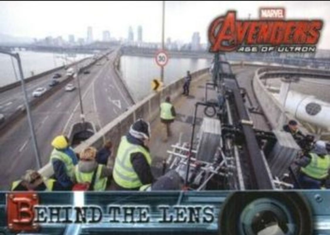2015 Upper Deck Avengers Age of Ultron #BTL-7 Behind the Lens
