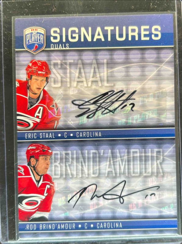 2008 Upper Deck Be a Player #S2-BS Signatures Dual