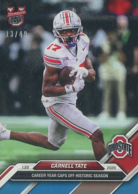 2024 Bowman U Now #OS-02 Blue /49