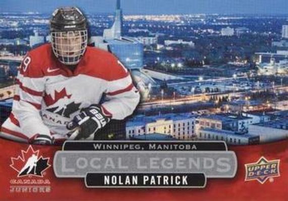 2017 Upper Deck Team Canada Juniors #LL-NP Local Legends