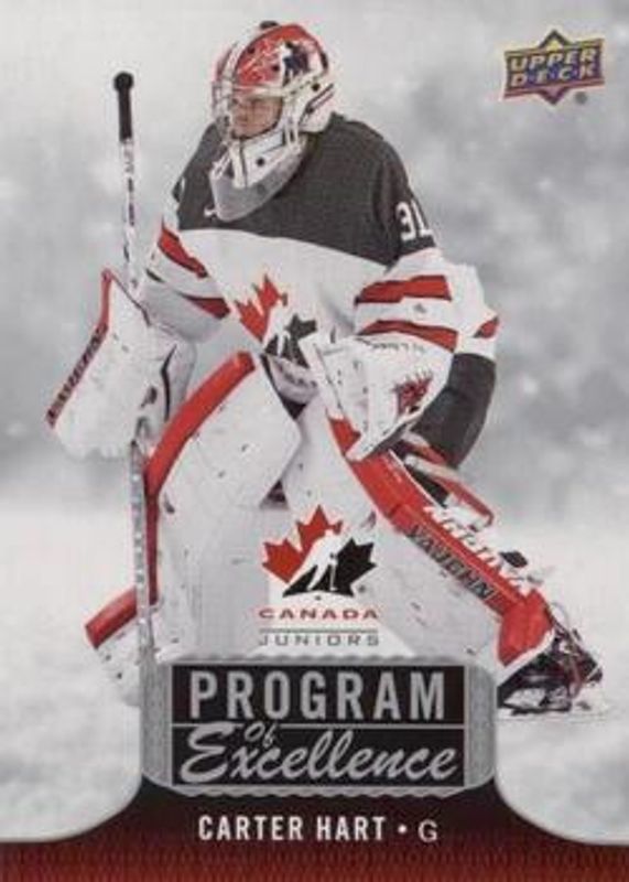 2017 Upper Deck Team Canada Juniors #POE-9 Program of Excellence