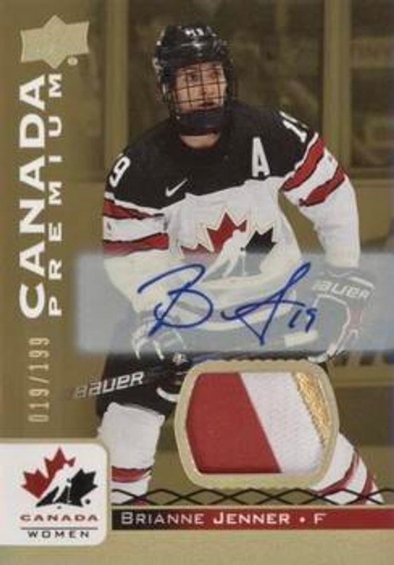 2017 Upper Deck Team Canada Juniors #25 Premium Materials Autographs /199