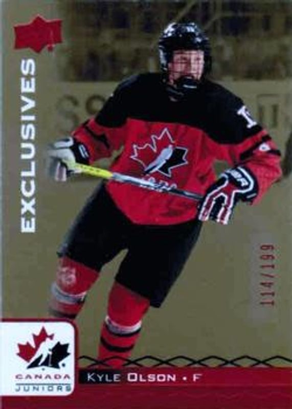 2017 Upper Deck Team Canada Juniors #45 Red Exclusives /199