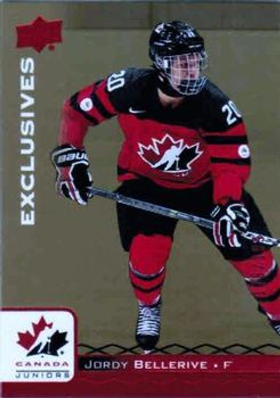 2017 Upper Deck Team Canada Juniors #76 Red Exclusives /199
