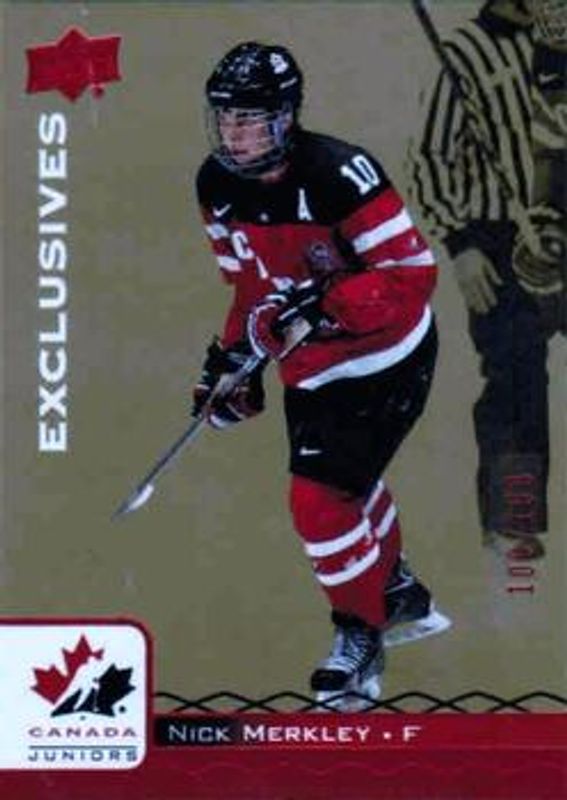 2017 Upper Deck Team Canada Juniors #85 Red Exclusives /199