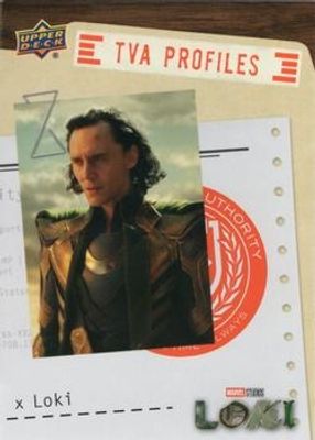 2023 Upper Deck Loki Season 1 #P-1 TVA Profiles