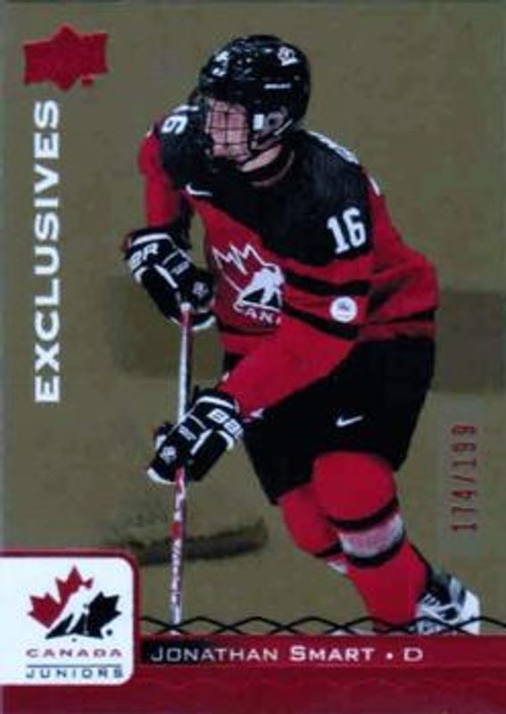 2017 Upper Deck Team Canada Juniors #72 Red Exclusives /199