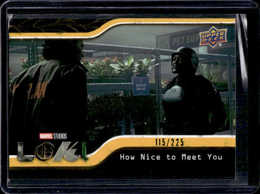 2023 Upper Deck Loki Season 1 #22 Yellow /225
