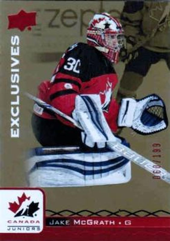 2017 Upper Deck Team Canada Juniors #59 Red Exclusives /199