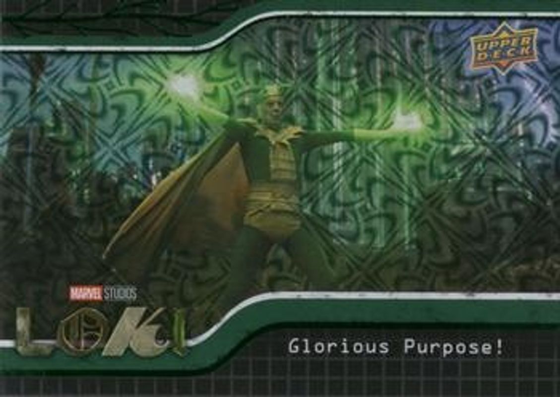 2023 Upper Deck Loki Season 1 #74 Green