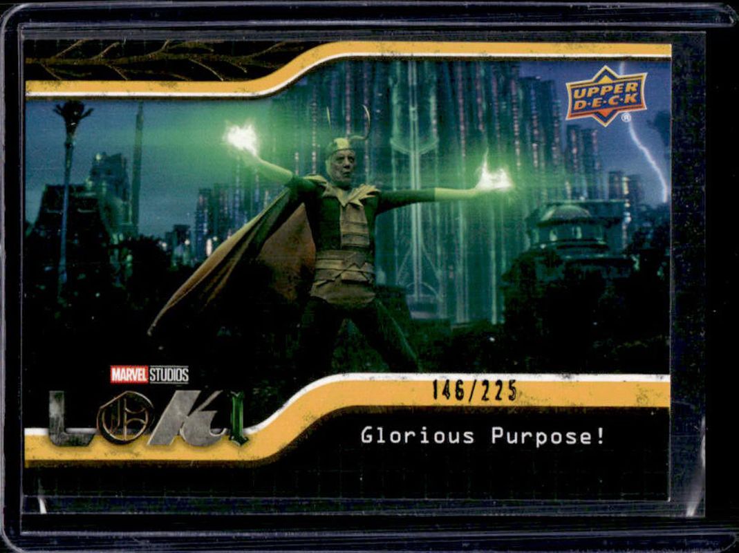 2023 Upper Deck Loki Season 1 #74 Yellow /225