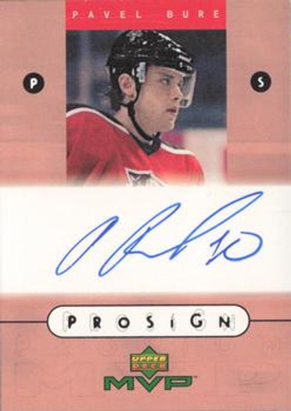 1999 Upper Deck MVP #PB ProSign