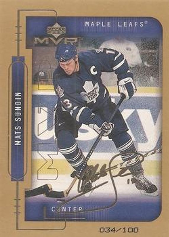 1999 Upper Deck MVP #196 Gold Script /100