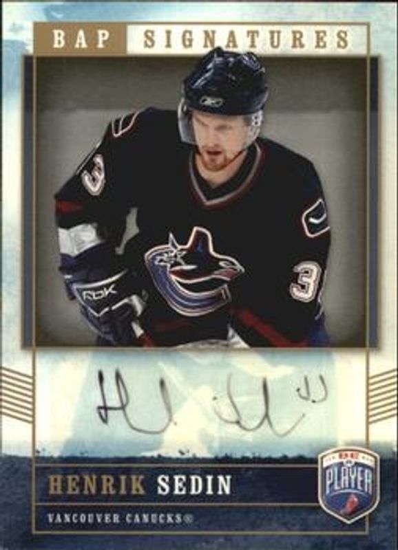 2006 Upper Deck Be a Player #HS BAP Signatures