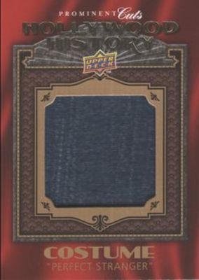 2009 Upper Deck Prominent Cuts #HH-9 Hollywood History Relics