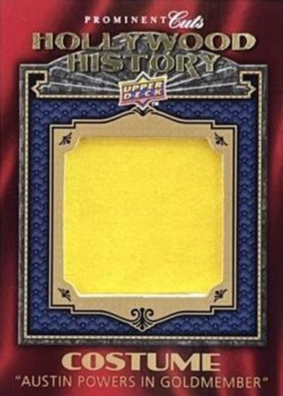 2009 Upper Deck Prominent Cuts #HH-23 Hollywood History Relics