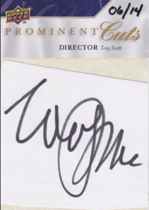 2009 Upper Deck Prominent Cuts #PC-TONY Prominent Cuts /1