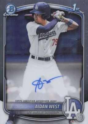 2025 Bowman Draft #CPA-AWE Chrome Prospect Auto (1st)