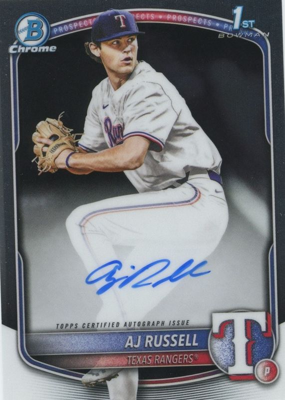 2025 Bowman Draft #CPA-AR Chrome Prospect Auto (1st)