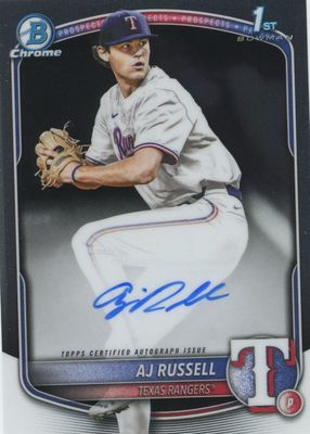 2025 Bowman Draft #CPA-AR Chrome Prospect Auto (1st)