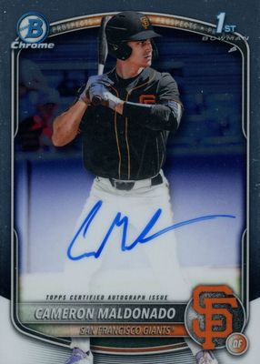 2025 Bowman Draft #CPA-CMA Chrome Prospect Auto (1st)