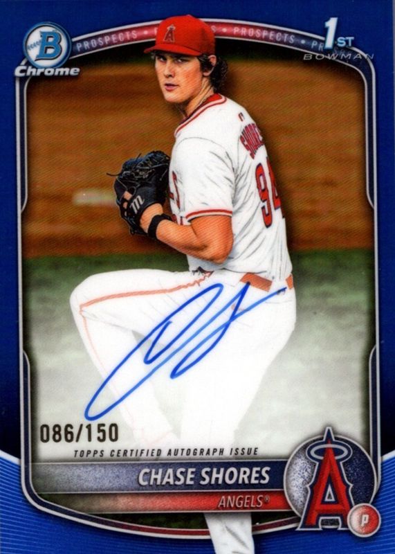 2025 Bowman Draft #CPA-CS Chrome Prospect Auto - Blue Refractor /150 (1st)
