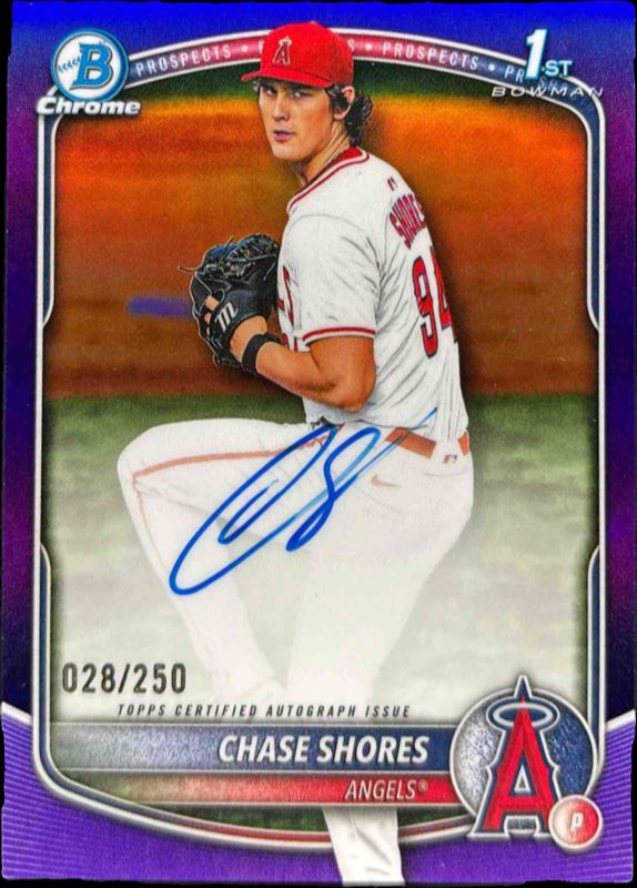 2025 Bowman Draft #CPA-CS Chrome Prospect Auto - Purple Refractor /250 (1st)